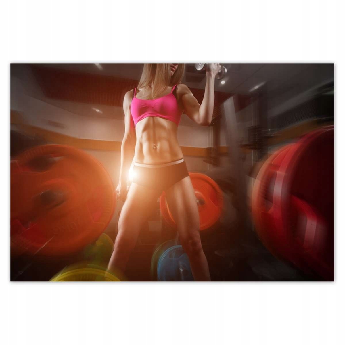 Plakáty 200x135 Fitness klub Gymnastika