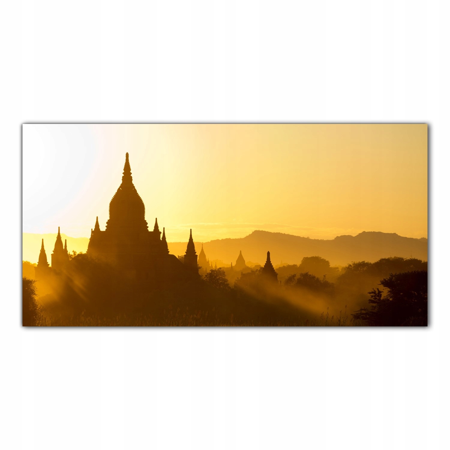 Chrám Krajina 120x60 Kuchyně Panel nad pracovní deskou