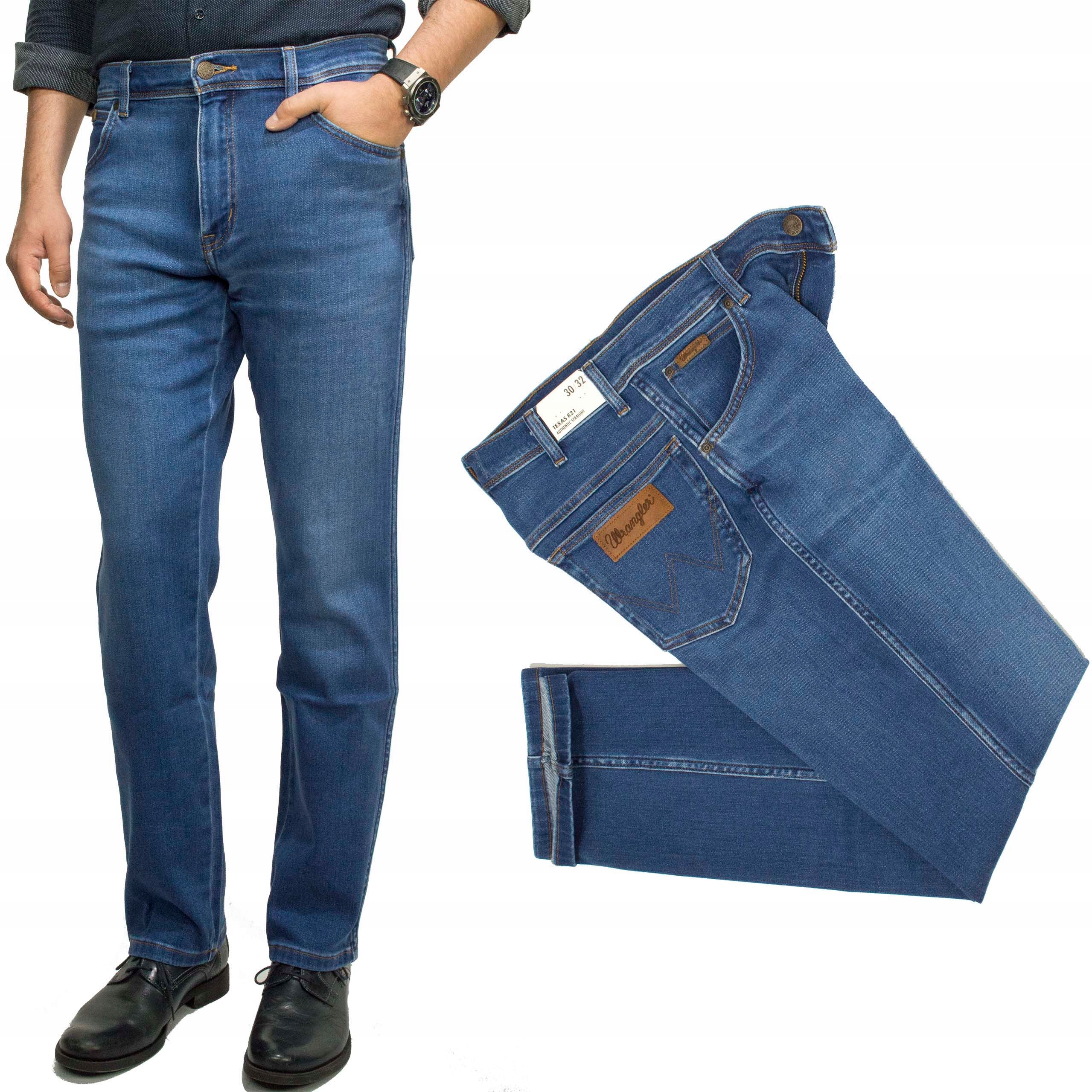 Wrangler Texas Rustic pánské džíny klasické jednoduché W31 L34