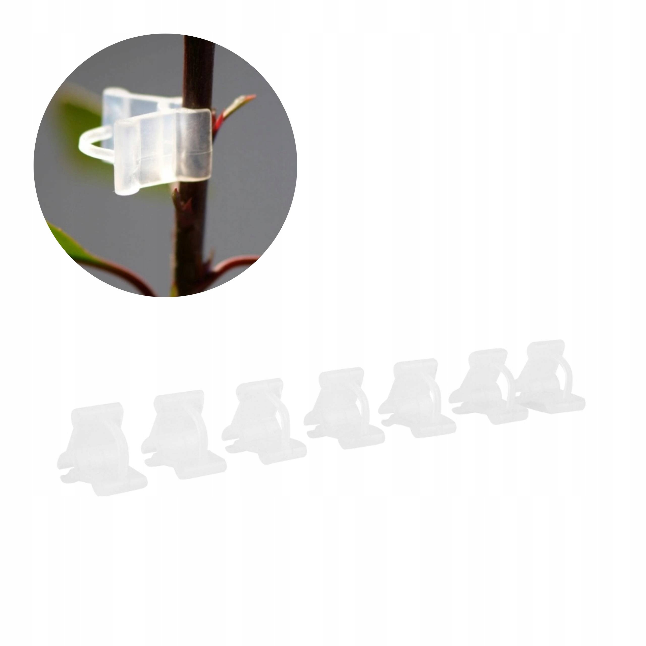 ЗАЖИМ ДЛЯ ПРИВИВКИ ПОМИДОРОВ ПОВОД 100 ШТ