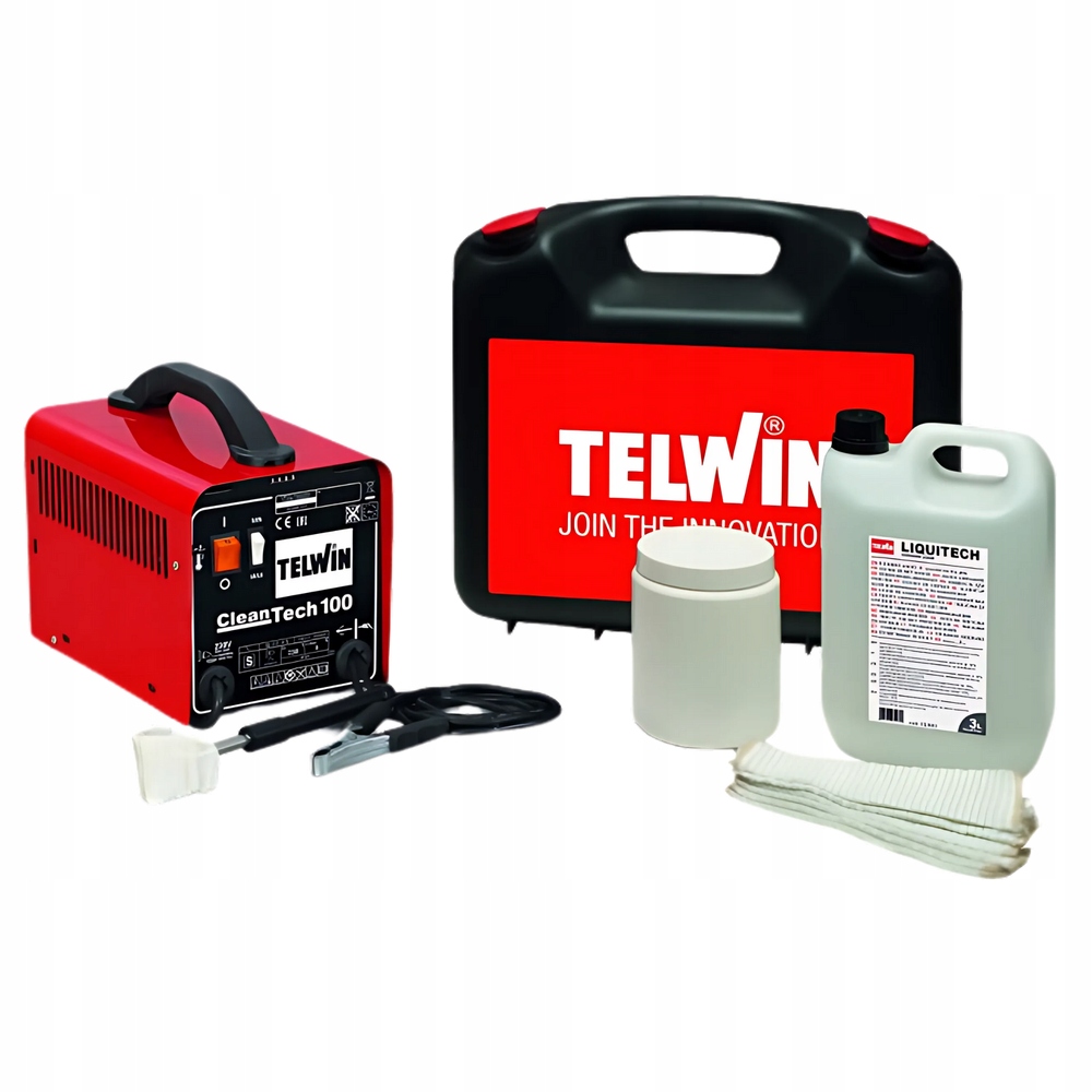 Zariadenie na čistenie zvarov Cleantech Telwin 100 sada 230V inox