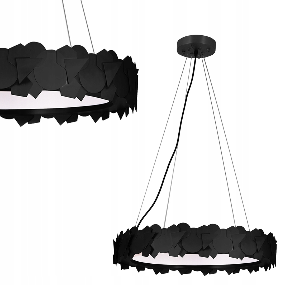Závěsná lampa Soho Black 24W Led