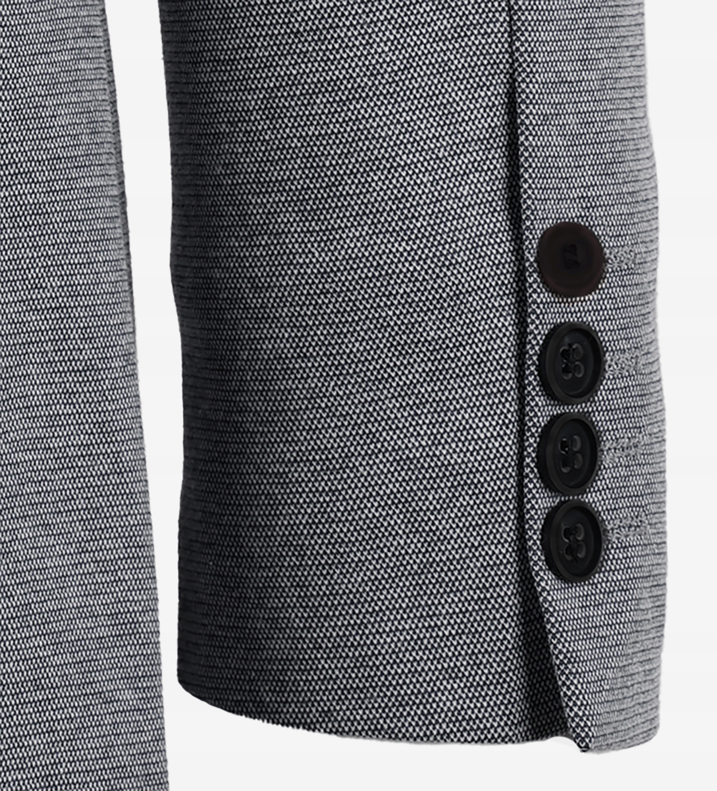 MARYNARKA MĘSKA BAWEŁNIANA SZARA ELEGANCKA WIZYTOWA CASUAL TURECKA 62 Kolor szary