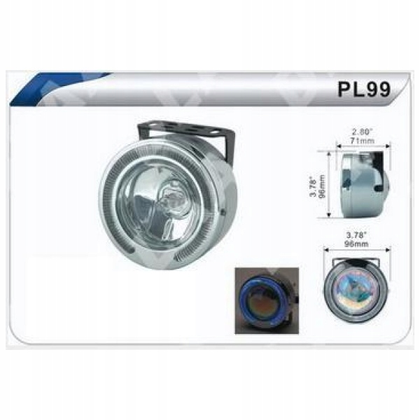 HALOGEN LAMPA DODATKOWA Z RINGIEM 12V DLAA PL99 Numer katalogowy części SA 74770