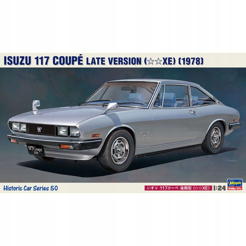 Hasegawa 21150 Isuzu Coupe Pozdní verze Auto Měřítko 1/24 Plastikový Model Nové