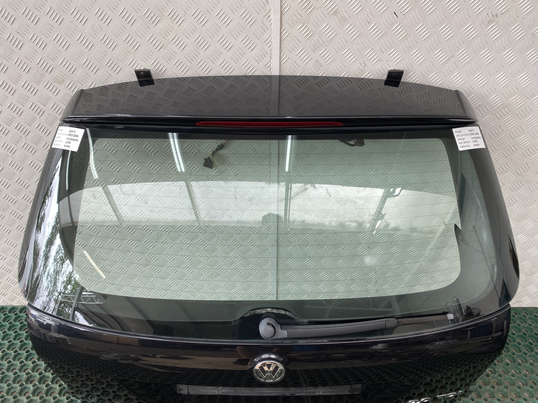 VW GOLF V VI 03-13 KOMBI boot doors boot rear part colour LC9X original