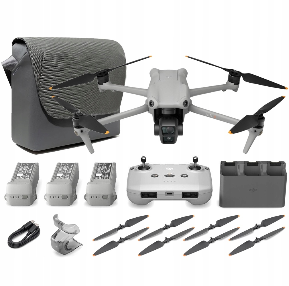 Dron Dji Air 3 Fly More Combo RC-N2 Zvětšená sada Další příslušenství
