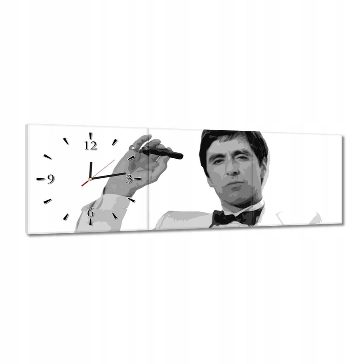 Hodiny 90x30 Scarface Al Pacino