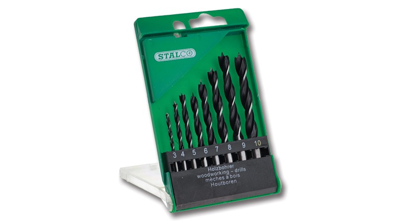 

Stalco Wiertła do drewna 3,0-10,0 S-27310