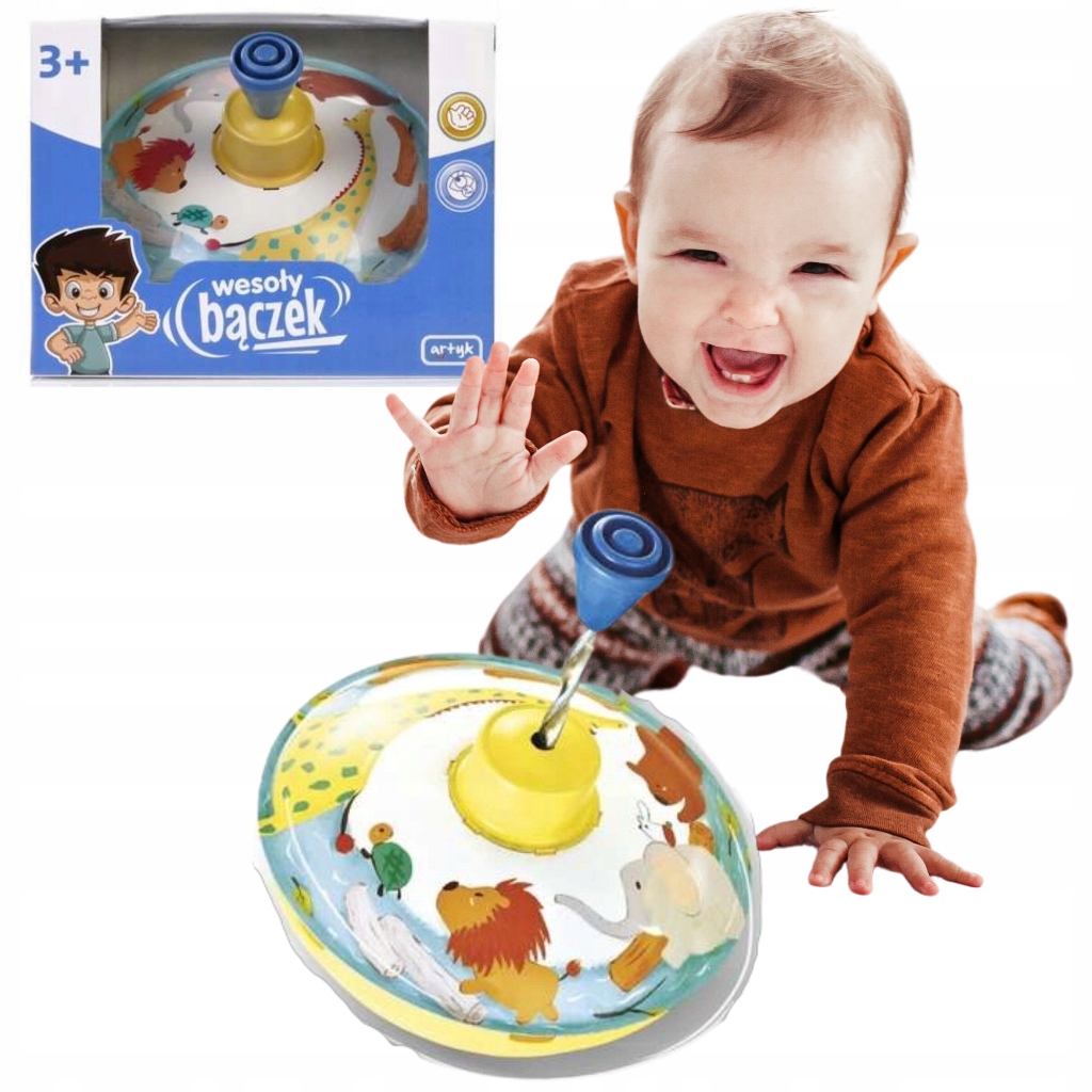 BĄCZEK CIEKAWA KLASYCZNA ZABAWKA DLA DZIECI 3+