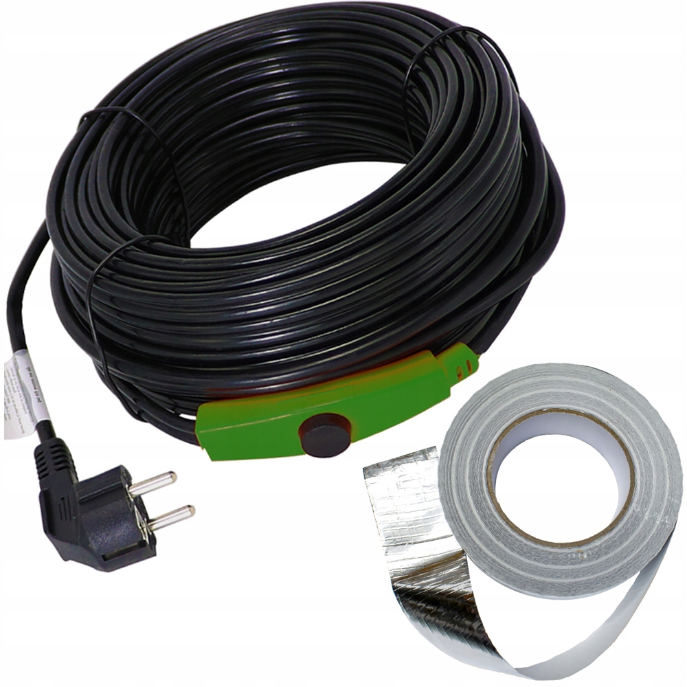 

Przewód grzejny kabel grzewczy z termostatem 2m