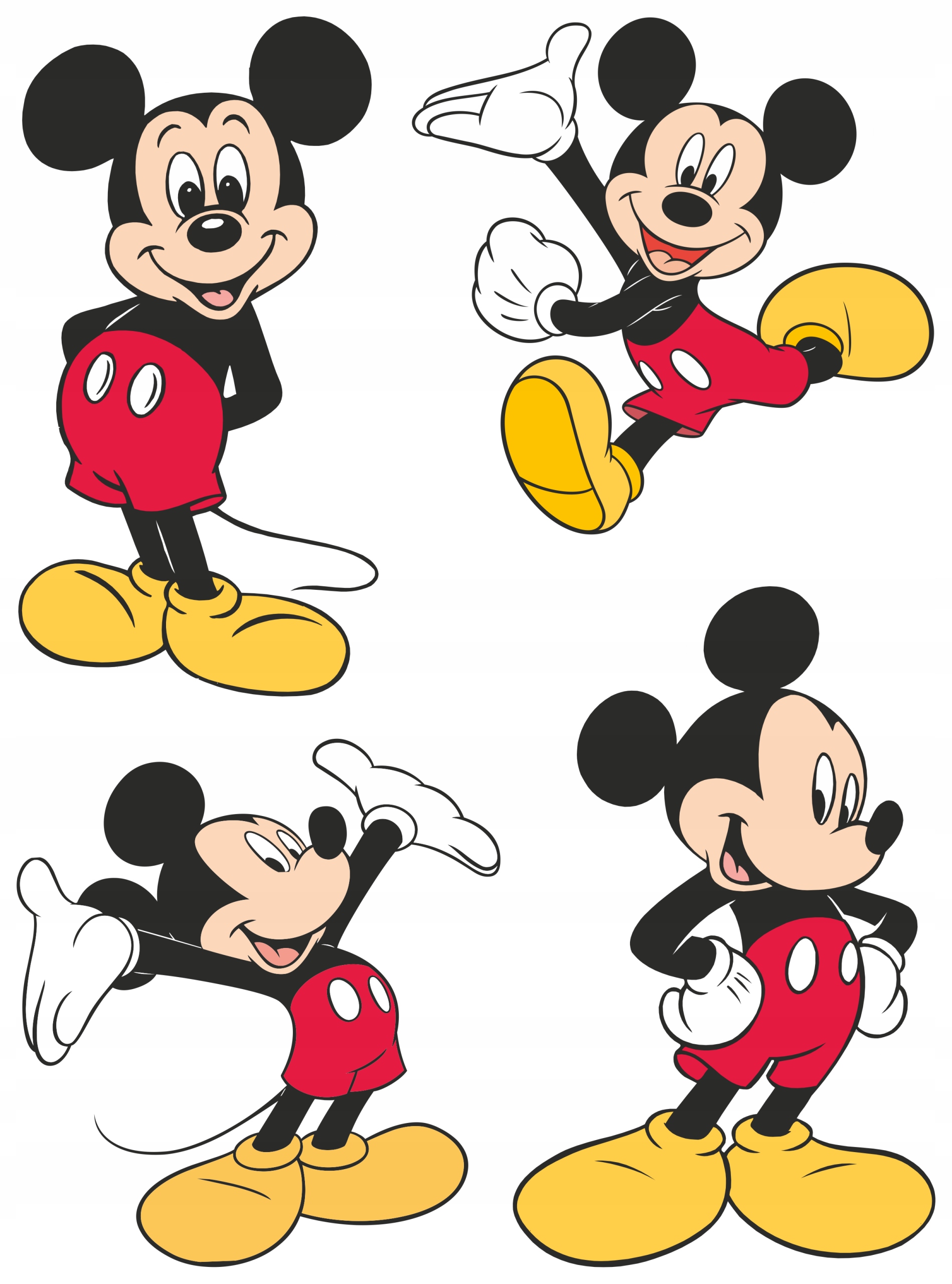 

Naklejki Na Okno Lustro Szybę Myszka Myszki Mickey