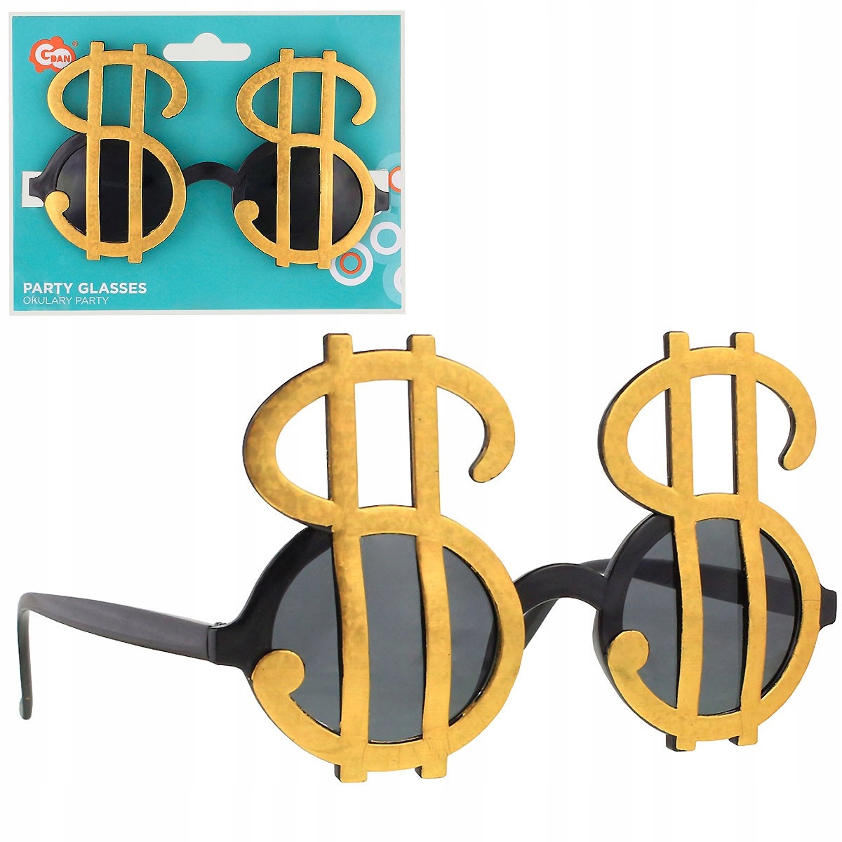 

993188 Okulary Imprezowe Urodzinowe Dolary Godan
