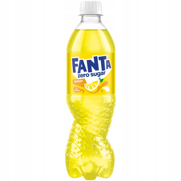 Levně Fanta Zero Lemon Sycený nápoj 12 x 500 ml