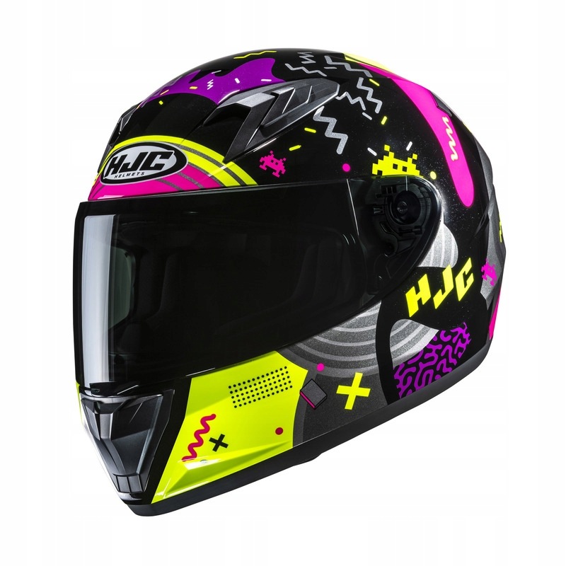 Motocyklová Prilba Junior Hjc Y10 Mika Black Pink (ys)