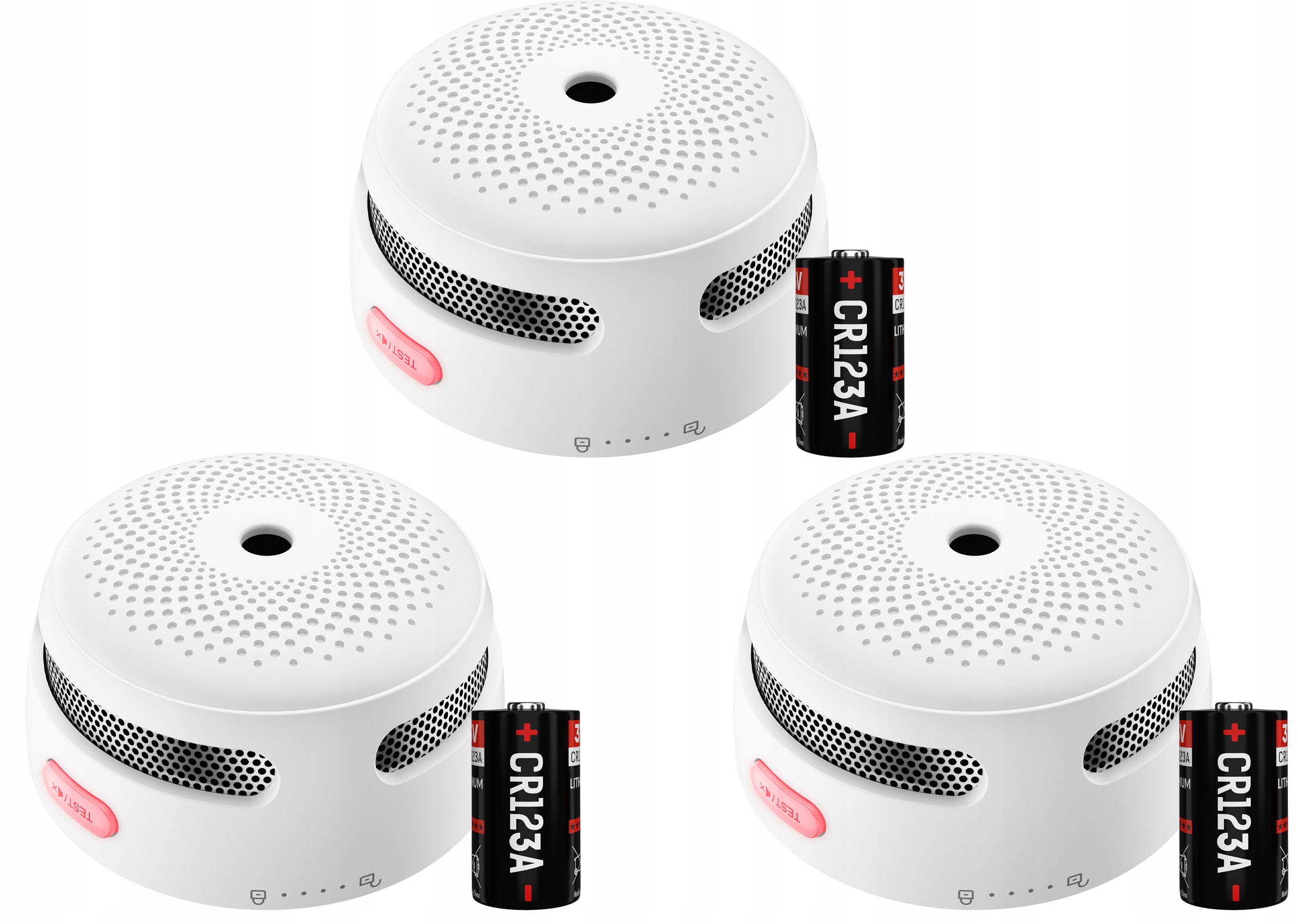 Snímač detektora dymu X-Sense XS01-WR Link+ Bezdrôtový 3 Pack 3 kusy