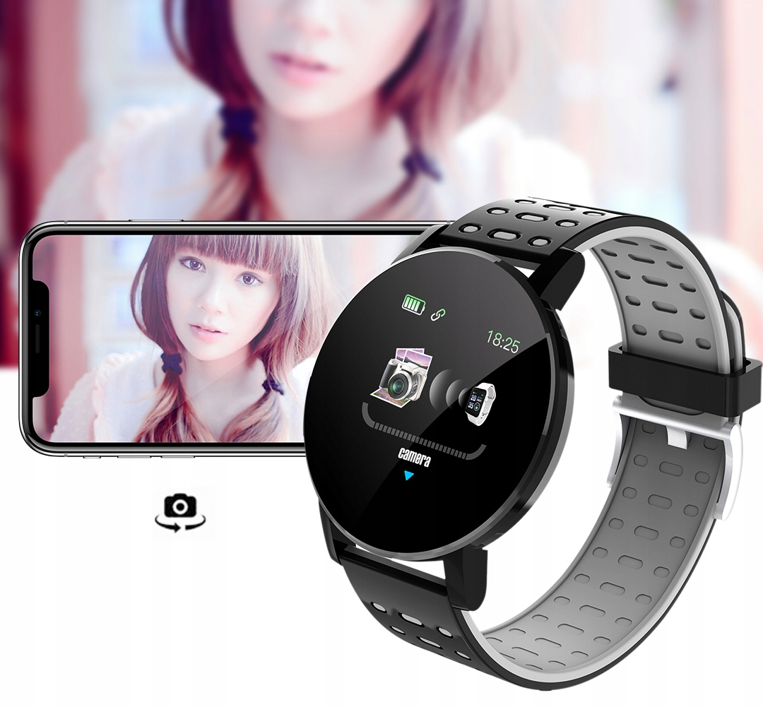 ZEGAREK SMARTWATCH Profi MĘSKI DAMSKI WODOODPORNY Z POWIADOMIENIAMI PL MENU Komunikacja Bluetooth