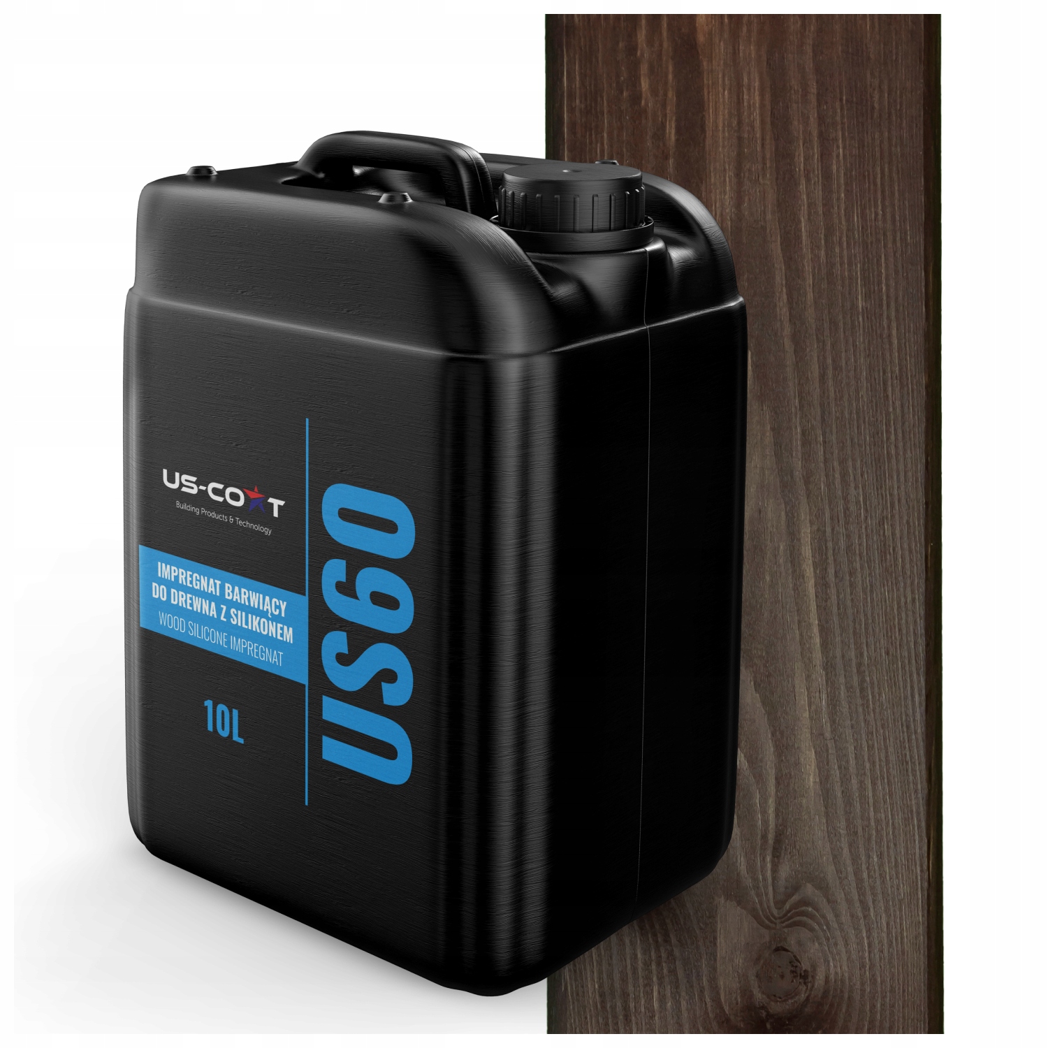 Barvící Impregnat Na Dřevo Se Silikonem 2v1 Altán Barva Palisandr 10L