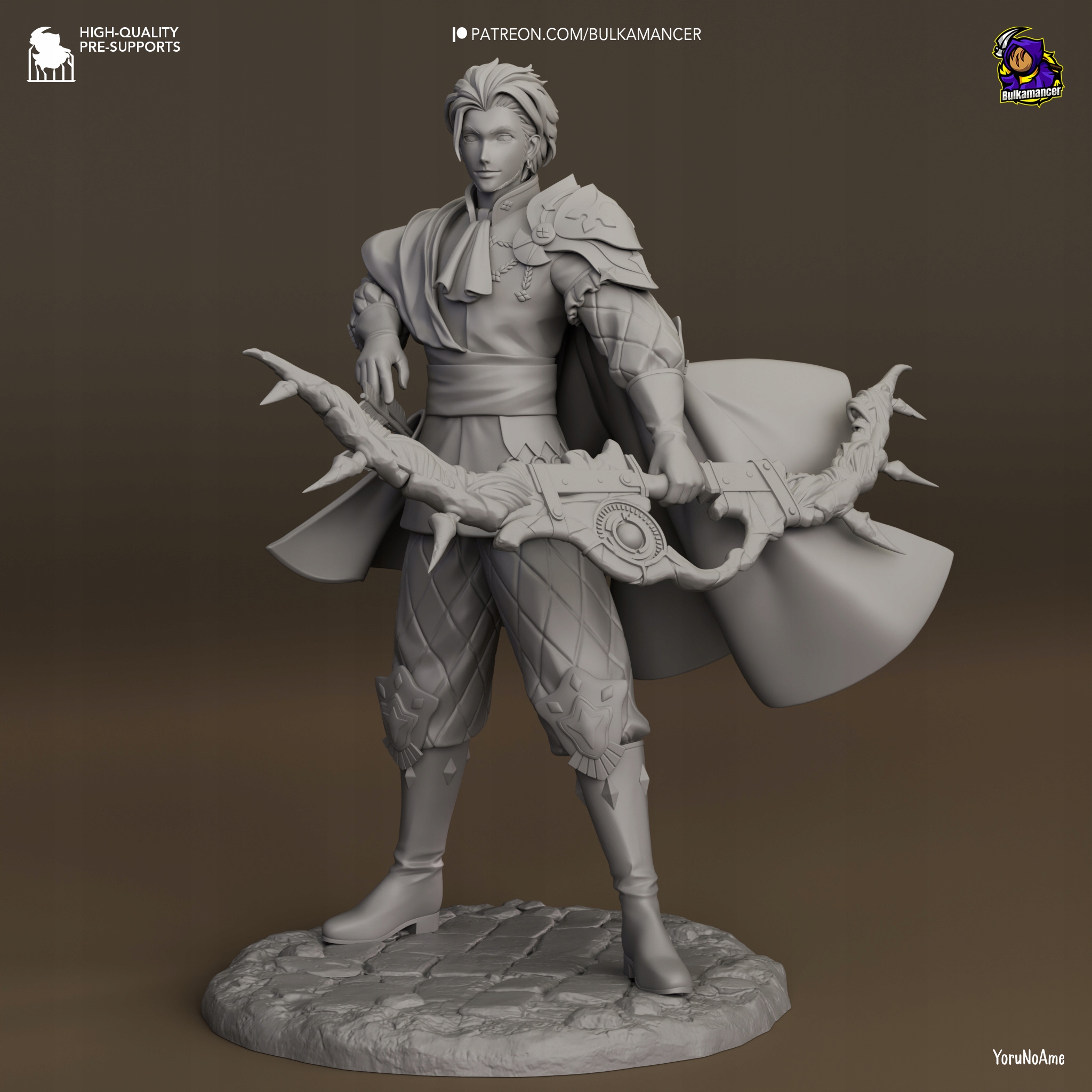 Claude Fire Emblem Bulkamancer Sculpts Figure 3D Printing