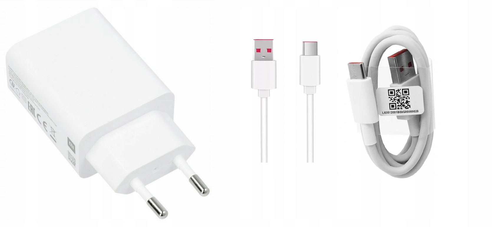 

Ładowarka Oryg. Xiaomi Fast Charge 3.0 Usb Typ C