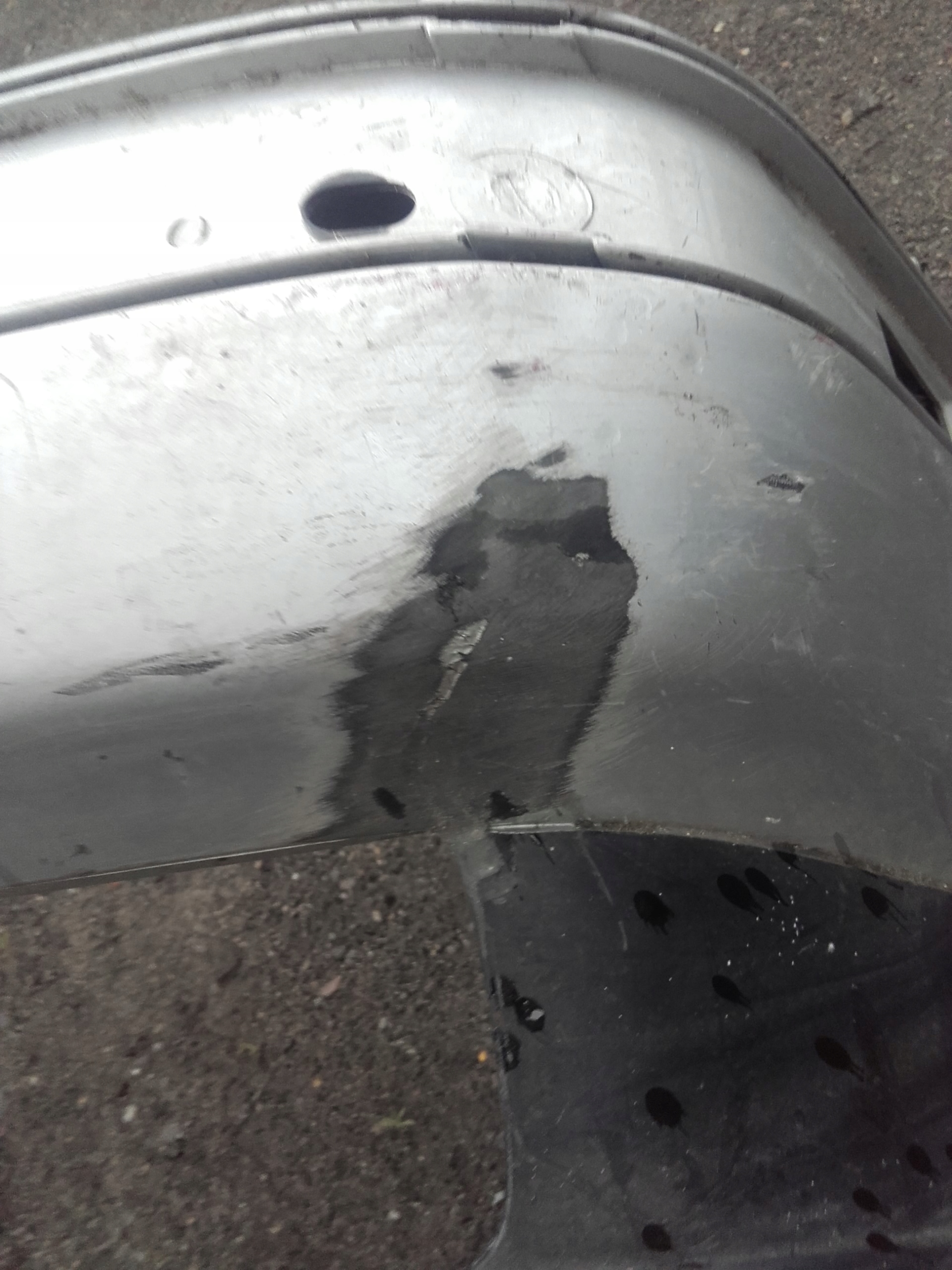 BMW E34 Stoßstange vorne vorne