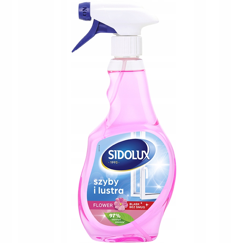 

Płyn Do Mycia Szyb Sidolux Crystal Flower 500ml