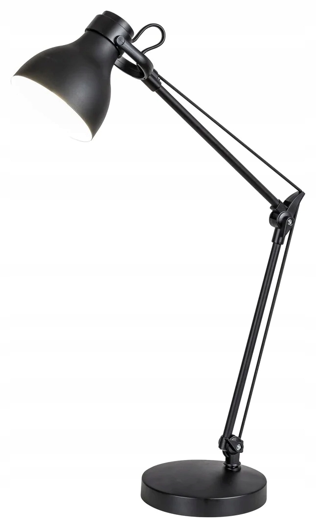 Kreslicí stolní lampa černá matná, nastavitelná, kovová, 58 cm Rabalux