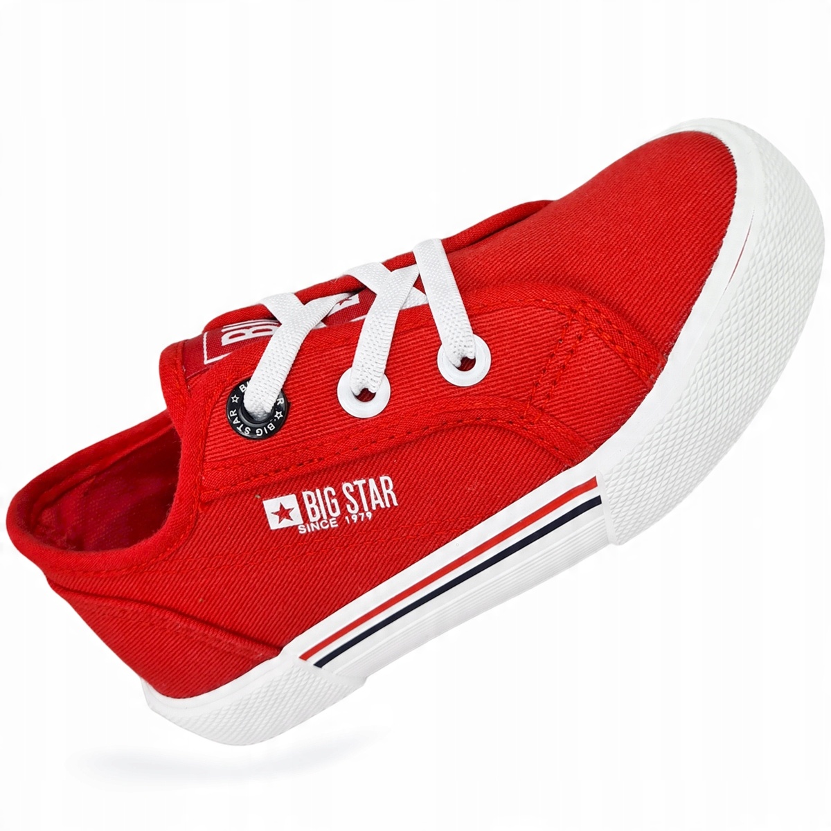 

czerwone trampki dziecięce Big Star buty JJ374167