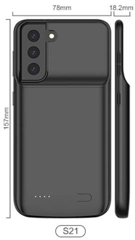ETUI BATERIA CASE POWERBANK DO SAMSUNG S21 4800mAh Marka Inna