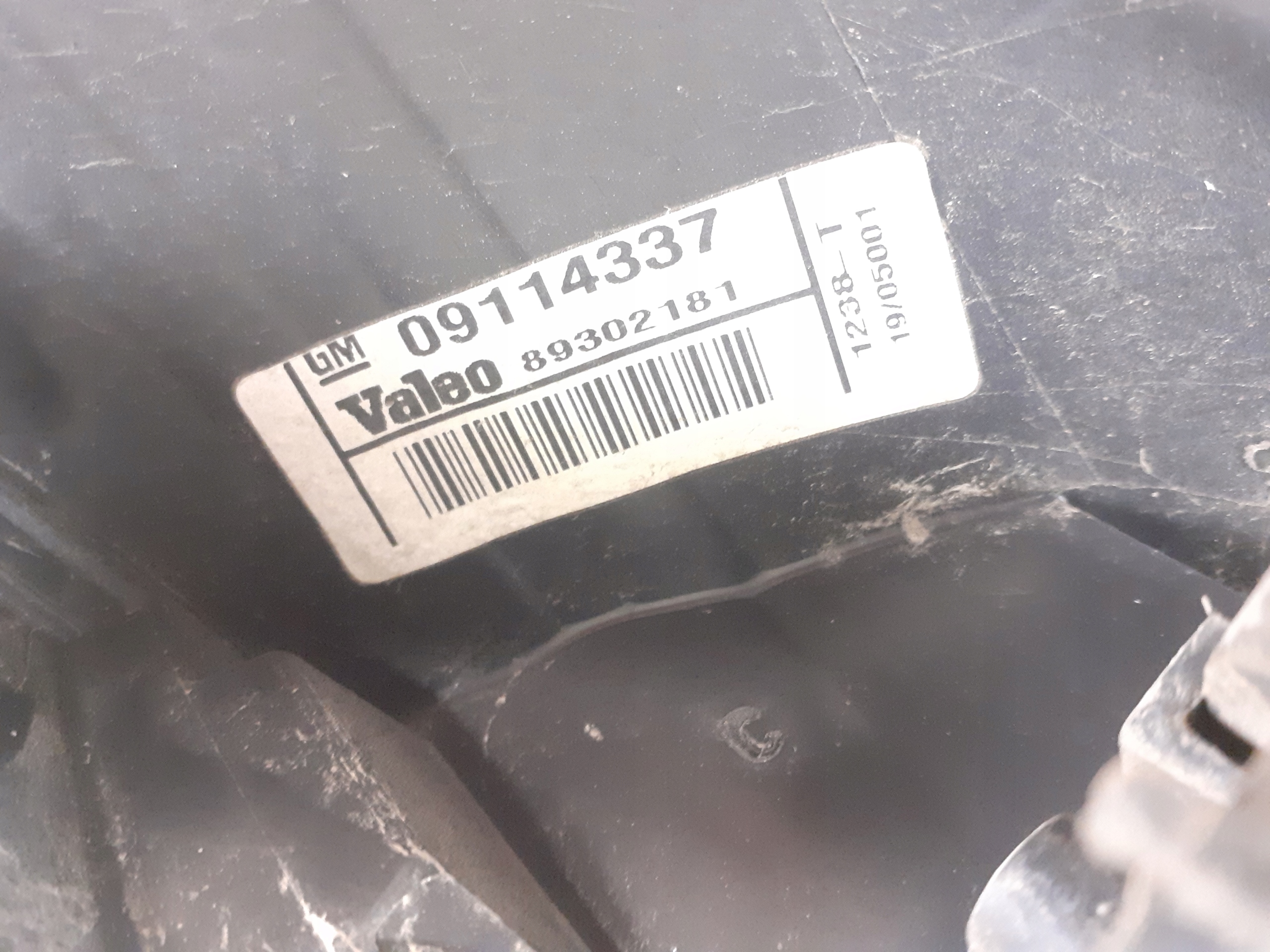 light OPEL CORSA C left rear part left rear