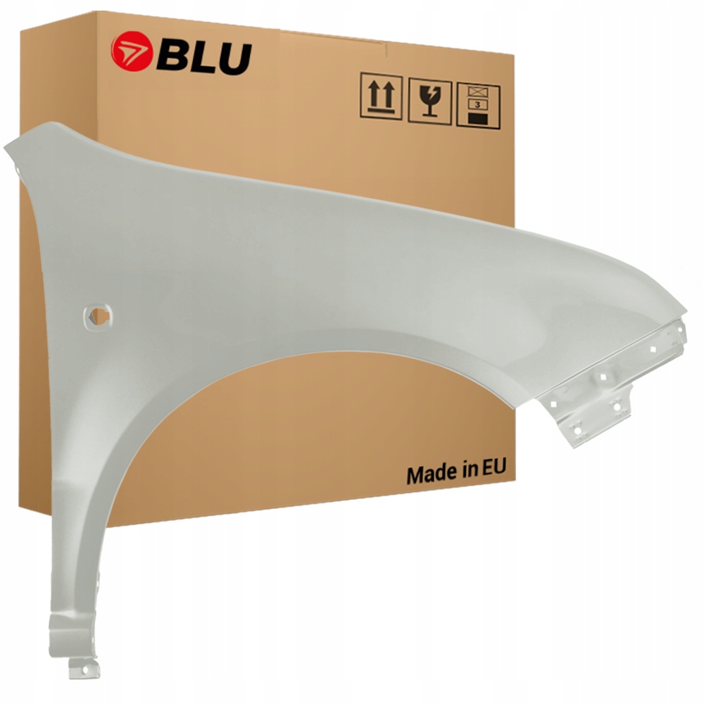 Blu Blatník Škoda Fabia I 1 6Y LF7T pravý stříbrný 99-07 přední DiamantSilber