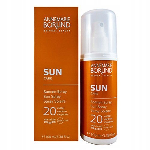 Annemarie Borlind Ochranný sprej proti slunci Spf 20 (sprej na opalování) 100 ml