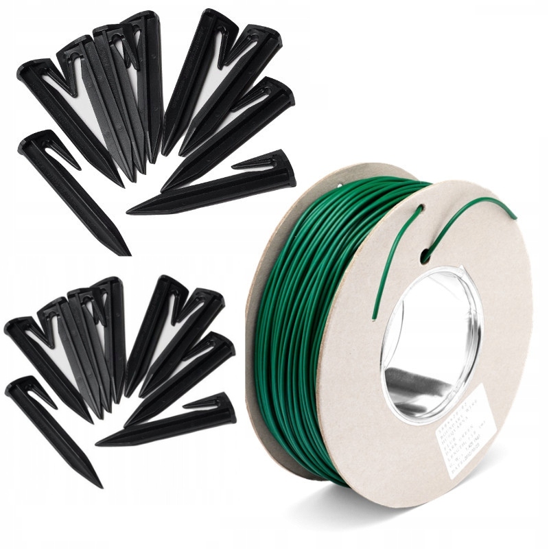 Omezovací kabel pro robota 3.4 mm 150 m XXL balení 300 kolíků