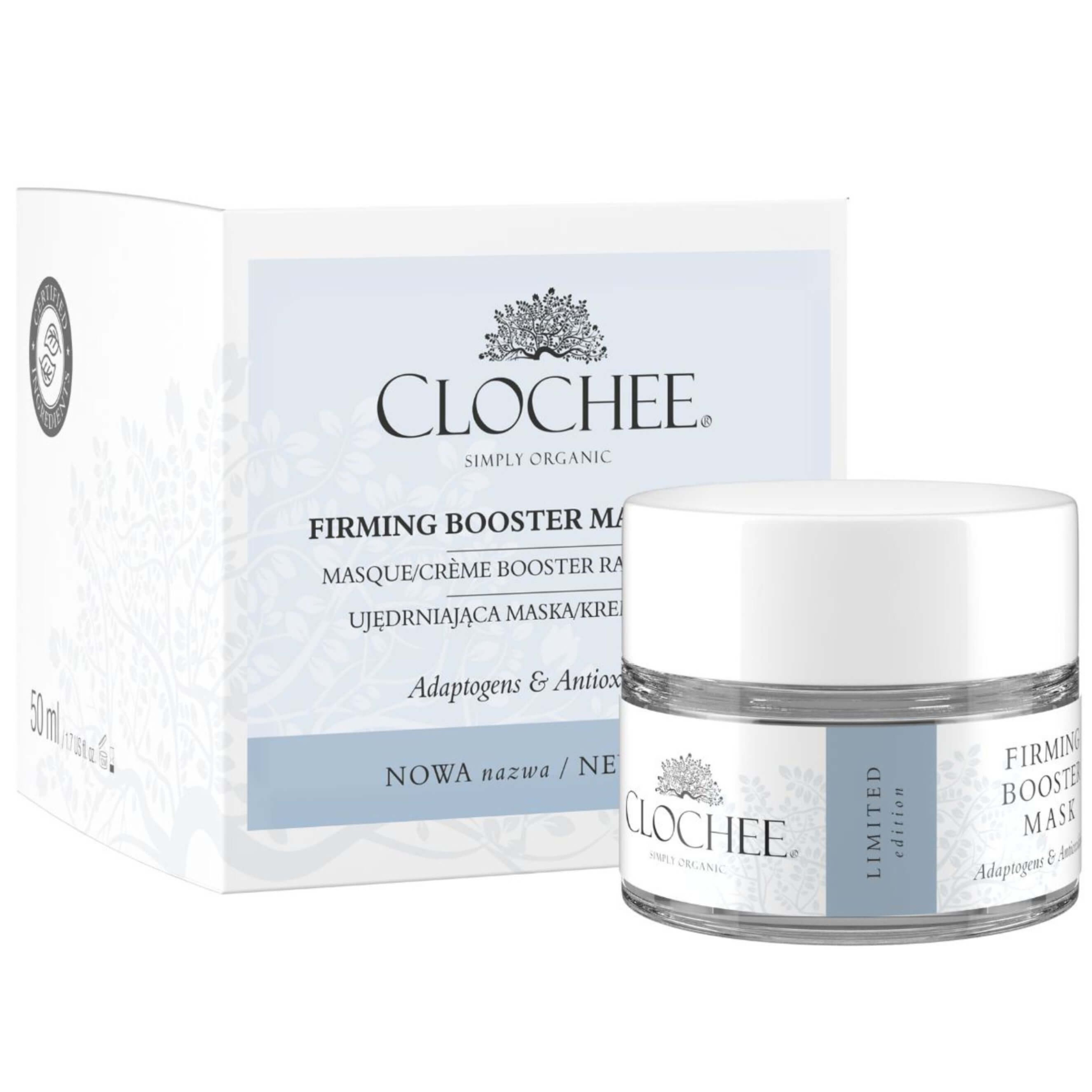 Clochee Prebiotic Boost hydratační a zpevňující maska 50 ml