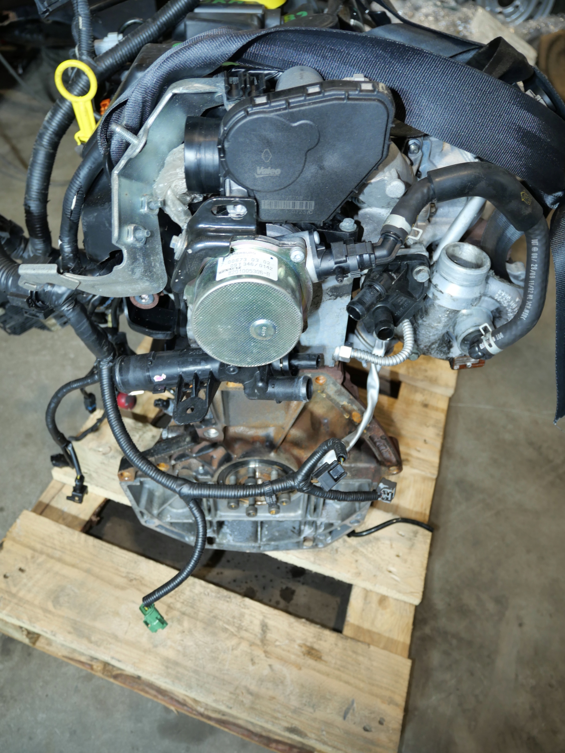 engine 1.5DCI NISSAN QASHQAI J10 K9KH282