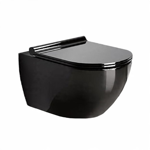 

Veldman Czarna Misa Wc Rimless Vera Deska