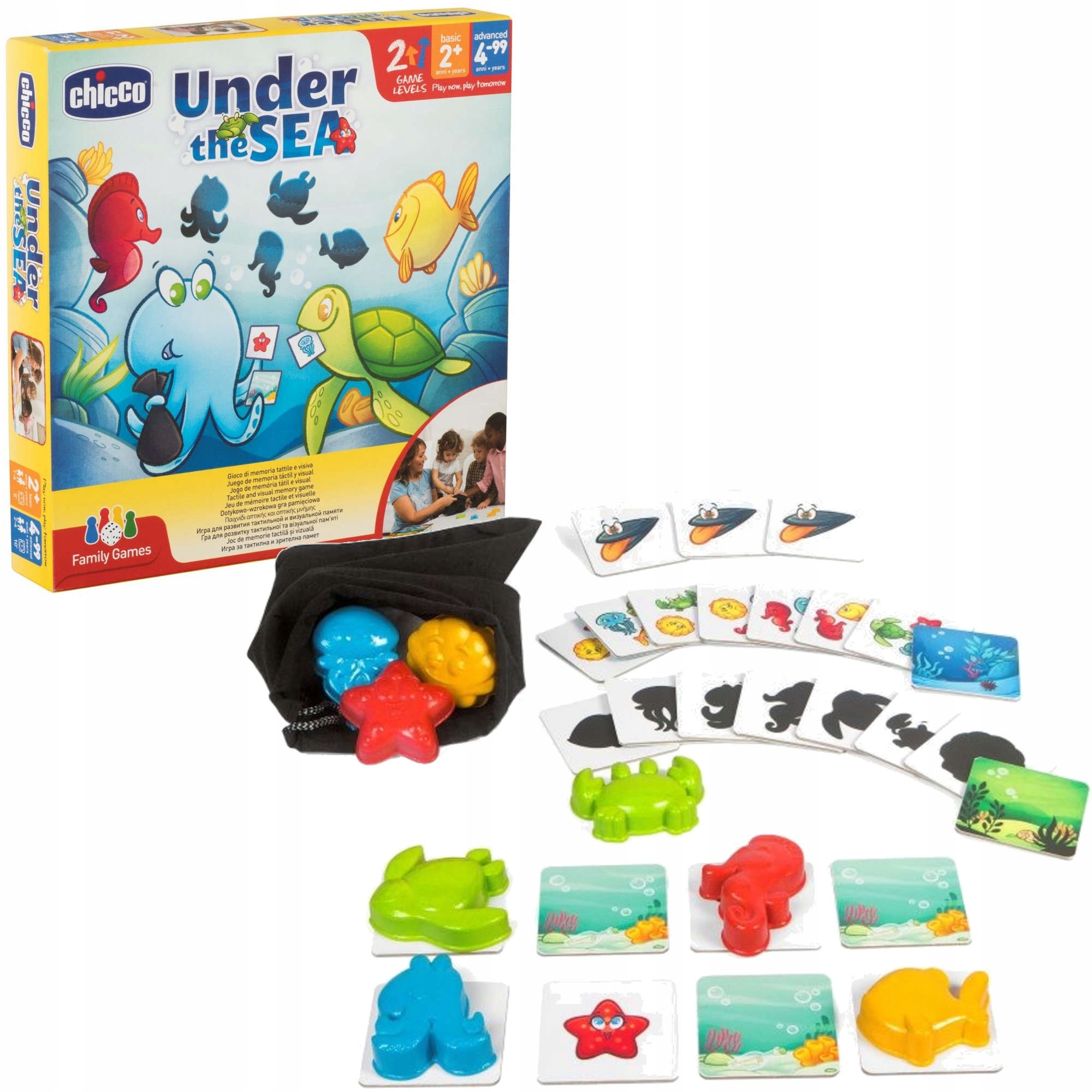 

Gra Pamięciowa Pod Wodą Under The Sea 2+