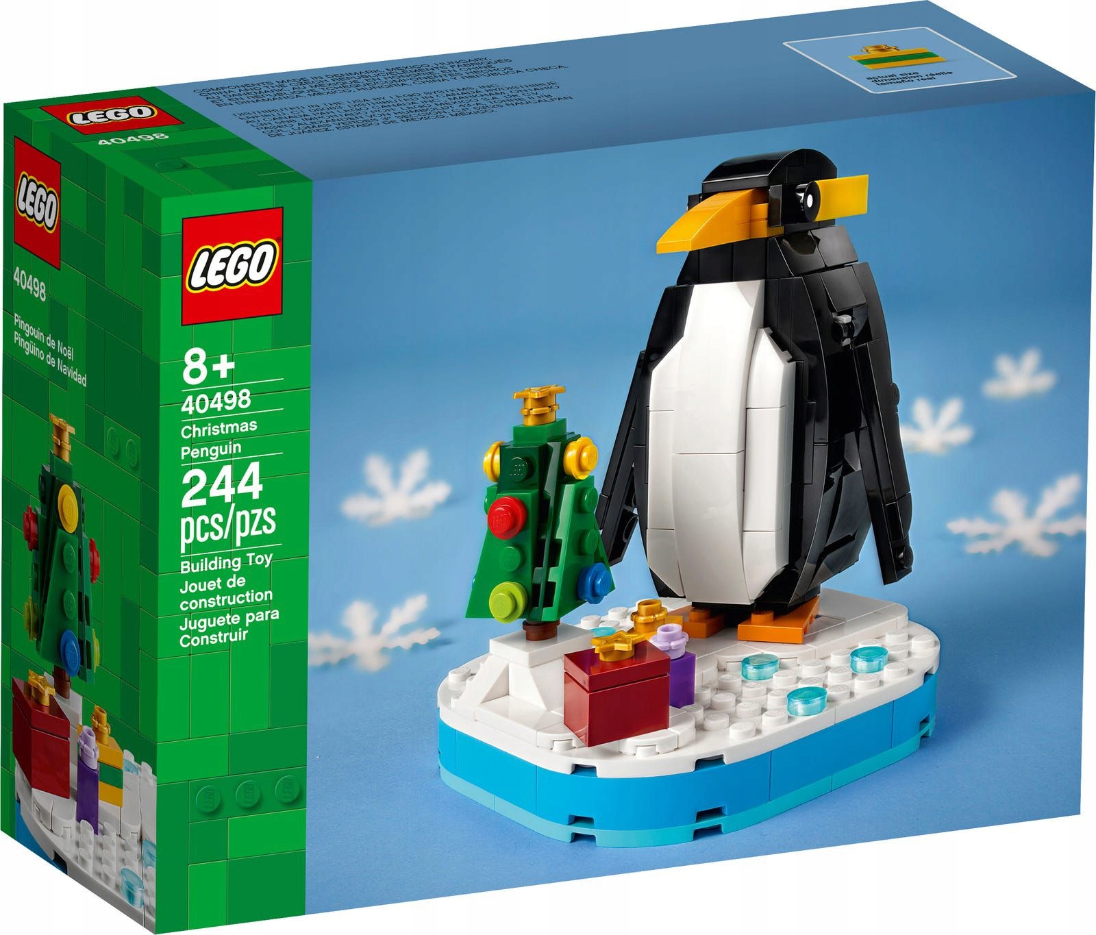 

Lego 40498 Bożonarodzeniowy pingwin