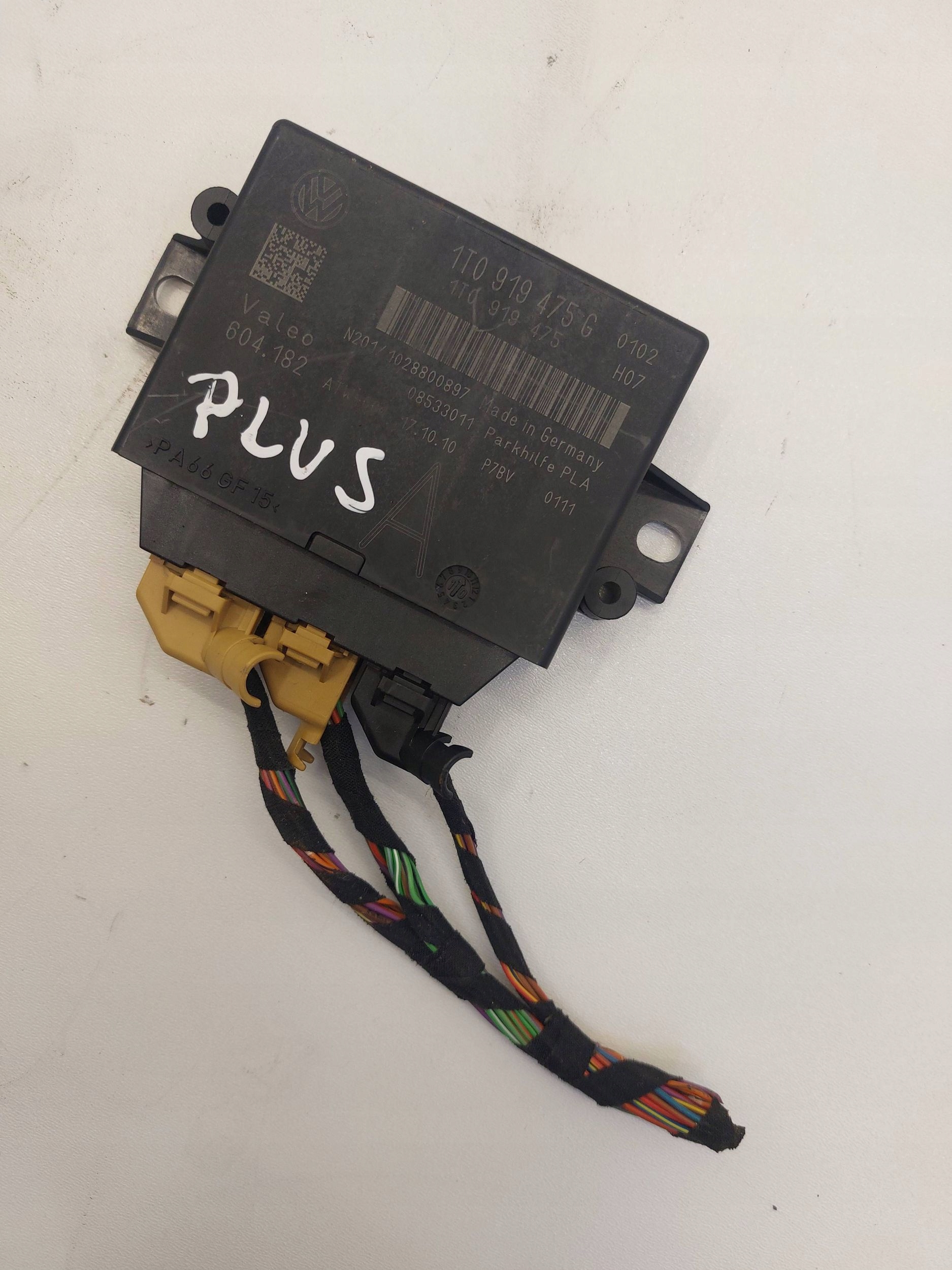 VW GOLF VI 6 plus module control unit PDC 1T0919475G