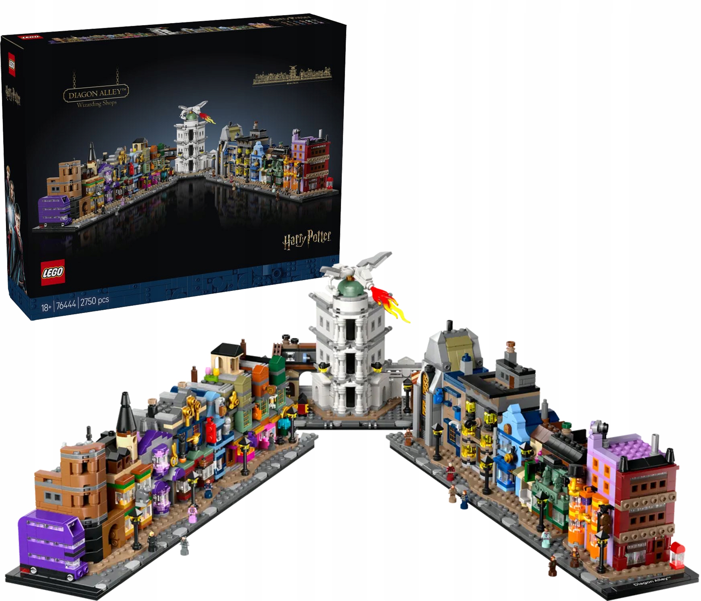 Lego Harry Potter Kouzelné obchody na Úhlové ulici 76444