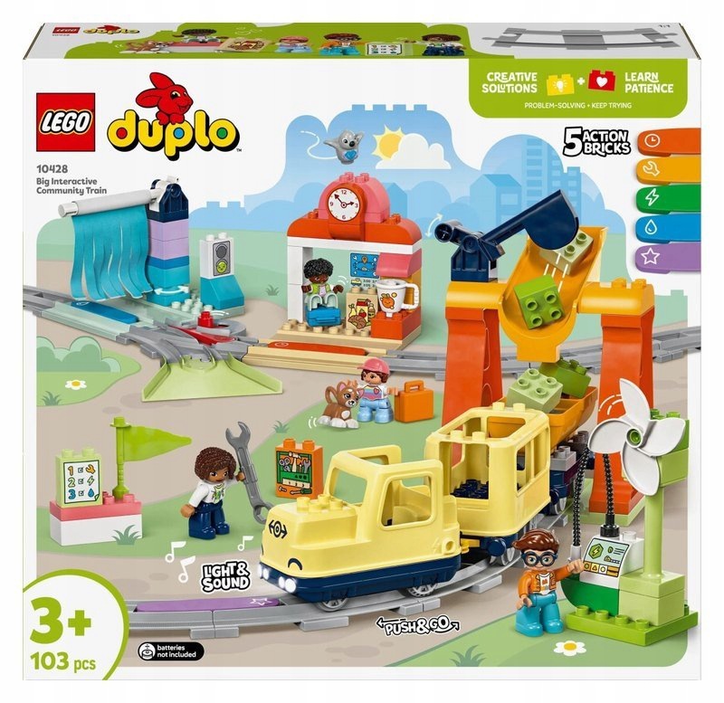 Lego Duplo Město 10428 Velký interaktivní komu...