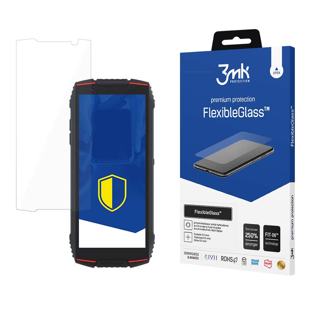 Szkło hybrydowe 3mk FlexibleGlass™ na Cubot King Kong Mini 3 3mk
