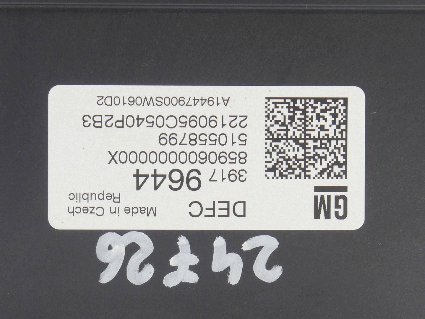 module control unit ADBLUE OPEL ASTRA V K INSIGNIA B 39179644
