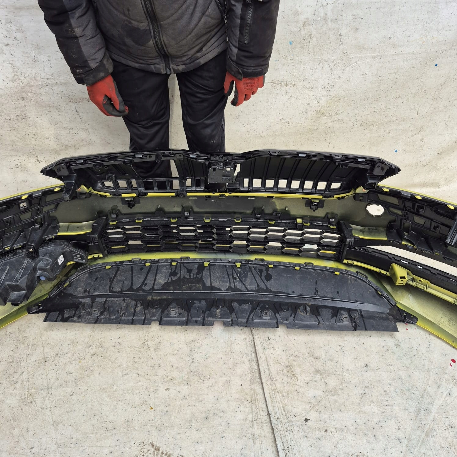 SKODA SUPERB III 3 LIFT 19-23 bumper front front washer PDC
