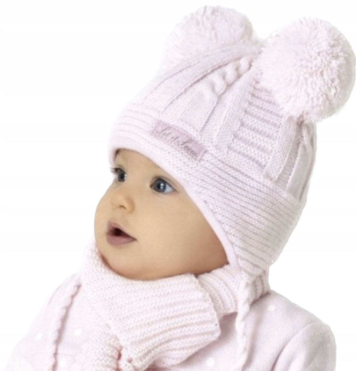 

Czapka Szalik Ciepły Komplet Zimowy 44 46 48 6m+