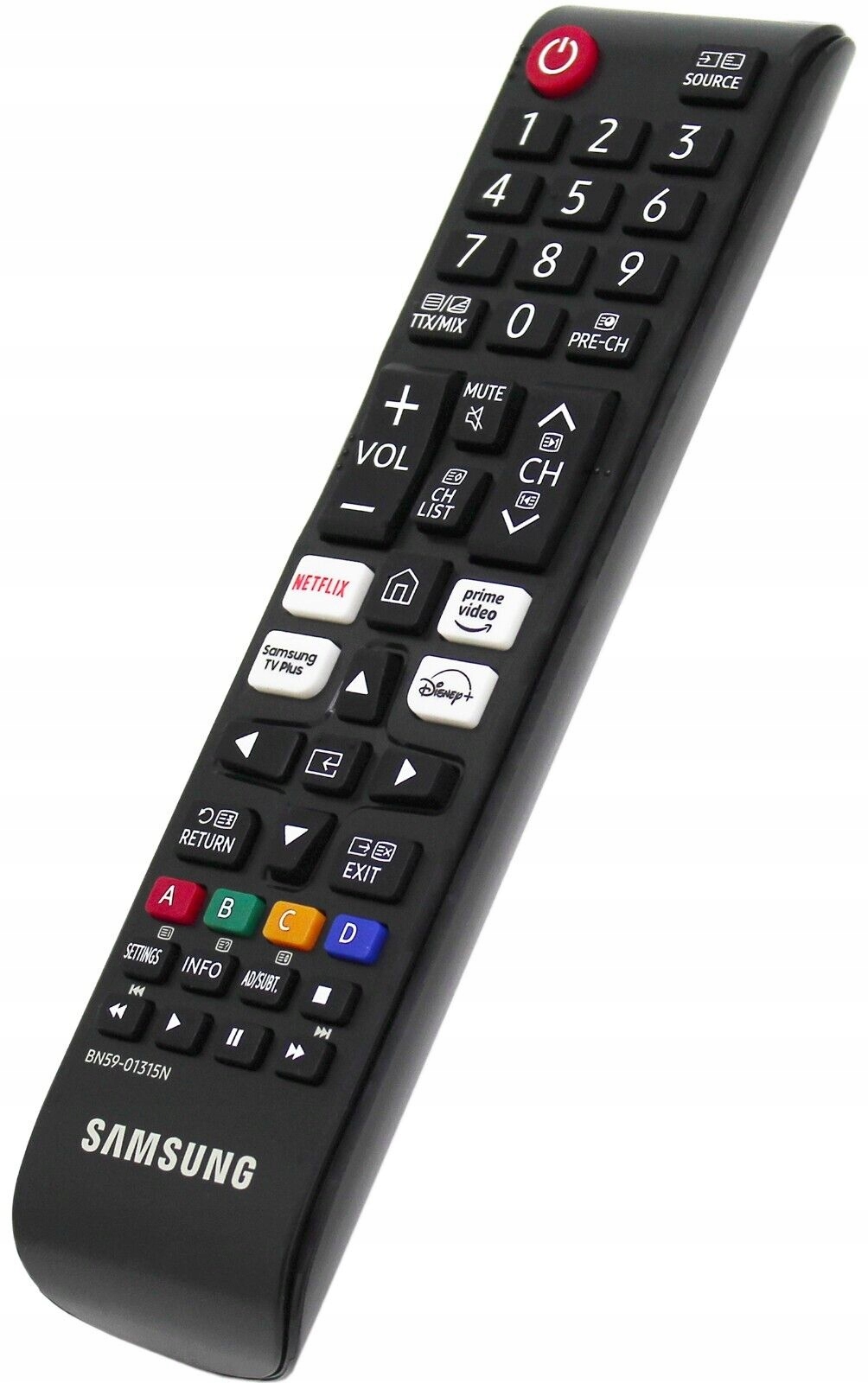 Oryg. pilot do TV Samsung BN59-01315N Smart Netflix, Disney, Prime Video Marka Samsung