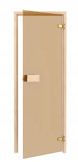 

Drzwi do sauny 7x19 Osika Classic 69x189 cm brąz