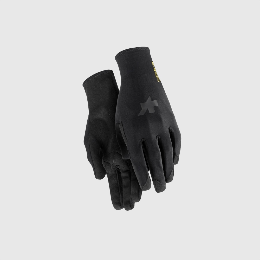 Rukavice Assos P1 Jarní a podzimní Black Series S [18.5-20 cm]