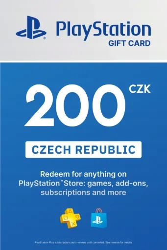 PLAYSTATION STORE DOŁADOWANIE CYFROWA 200 CZK KC |