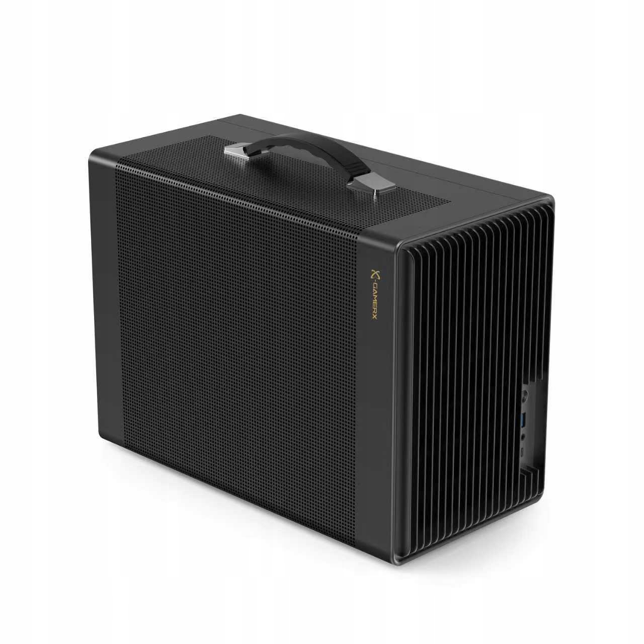 Přenosná počítačová skříň, 3x ventilátory 120 mm aRGB Led, mesh